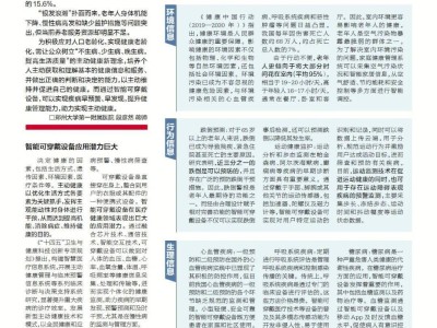 智能可穿戴设备守护咱爸妈