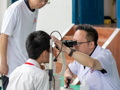 “爱目行动”渭南站活动举办 京渭医疗合作助力儿童视力保护