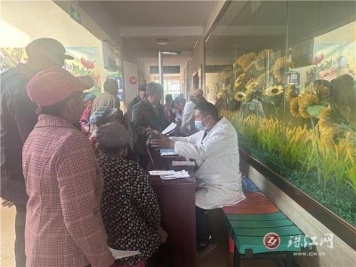 得禄乡免费老年体检活动为健康老龄化“把脉”