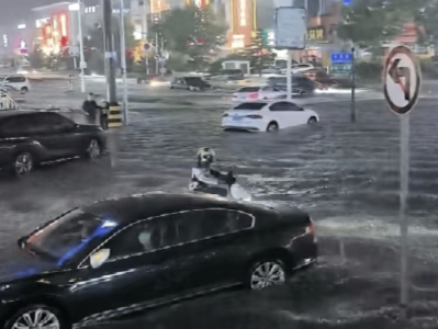 黑龙江遭遇大范围强降水 哈尔滨城区积水已退