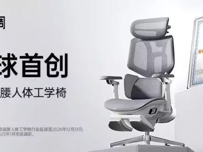 黑白调荣获“全球首创智能追腰人体工学椅”认证，引领智能健康办公新时代法式优雅棍哥