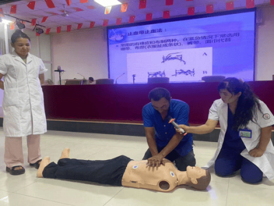 急救知识下乡 平安守护万家