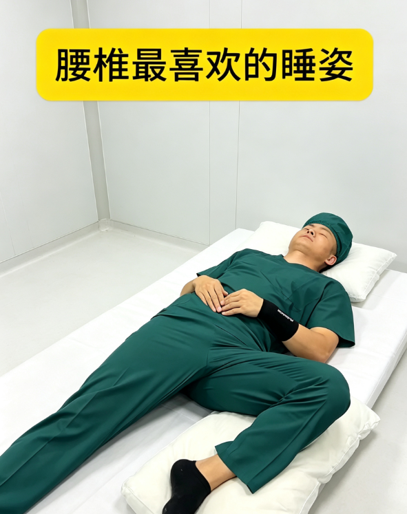 腰椎不好可以试试这种姿势睡觉