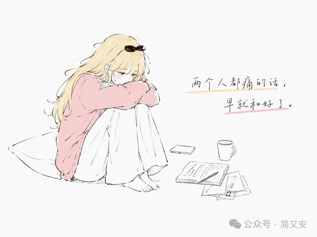 两个人都痛的话，早就和好了